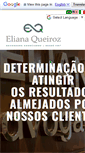 Mobile Screenshot of elianaqueirozadvogados.adv.br